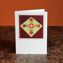 Tulip Tribute Greeting Card
