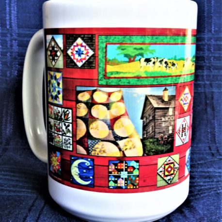 Barn Quilt Mug 15oz